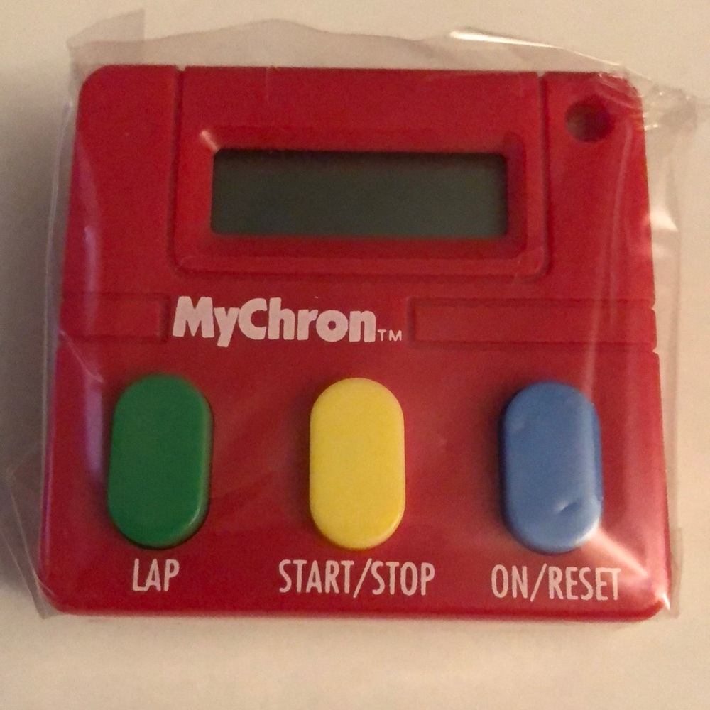 Light weight timers. Great for workouts or for kids to use at school.